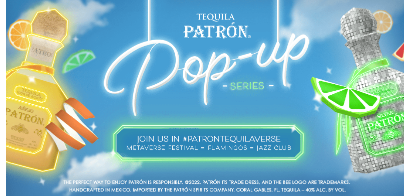 Patron Pop Up Series