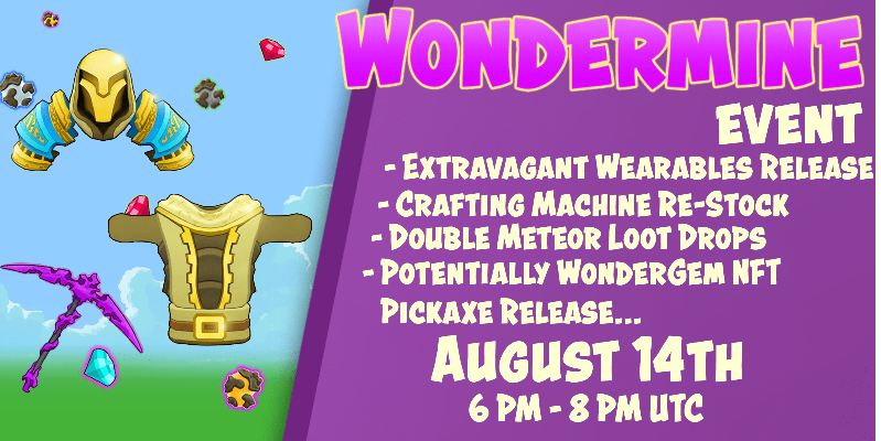 WonderMine Event