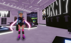 On the Ground at Decentraland’s Metaverse Fashion Week